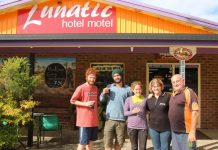 Last drinks at the local