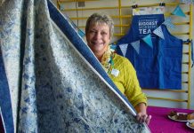 Morning tea warms the hearts