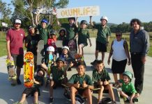 Kids make skate park their own