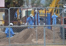 Asbestos contract awarded