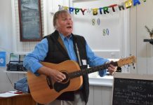 Hear ye, hear ye: Our town crier is 80!