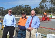 First concrete pours underway at Warwick Dragway