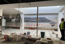 Plaza renovations on schedule