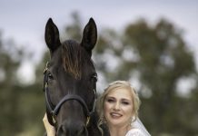 A wedding in the clouds for Shannon and Jon