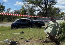 Vehicle rollover into Ballandean Dump