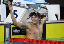 Armbruster makes 50m freestyle semi-final