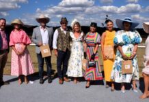 Local flair at the races