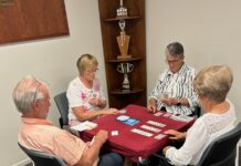 Club record at bridge night