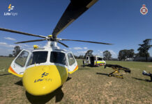 LifeFlight airlifts man trapped under a truck