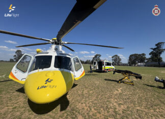 LifeFlight airlifts man trapped under a truck