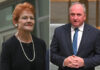 ‘Some hurt in this’: Joyce jumps ship to One Nation