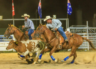 Grit and glory on rodeo night