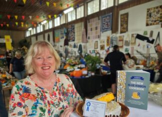 Local show baking techniques shared in national cookbook
