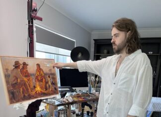 Stanthorpe Art Prize finalist paints art born from struggle