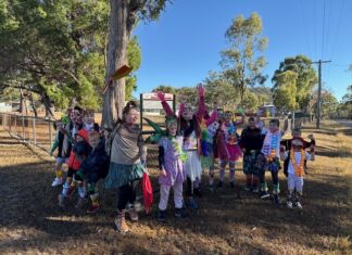 Local students trade cars for walking shoes